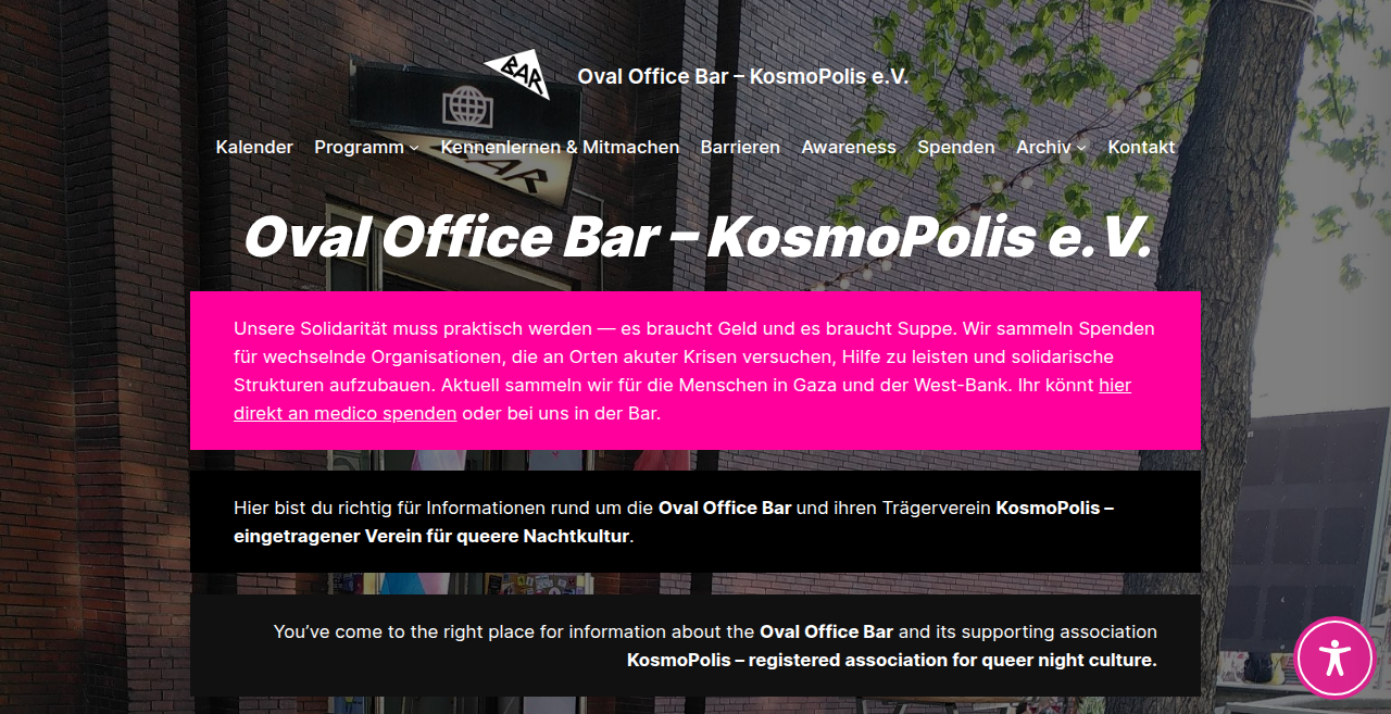 Oval Office Bar