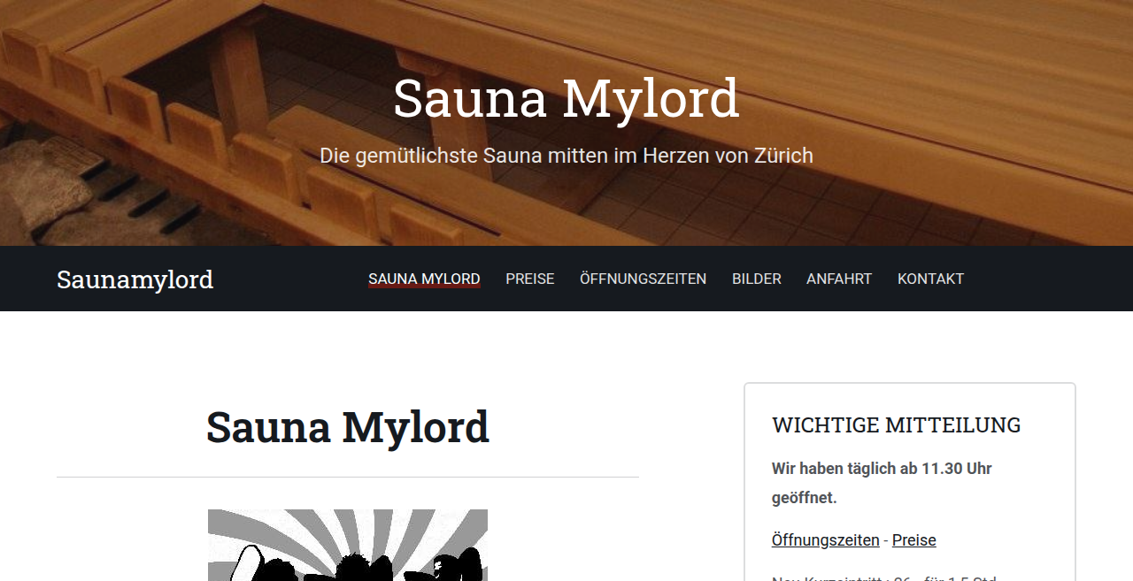 Sauna Mylord