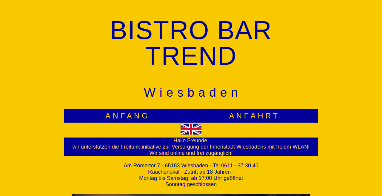 Bistro Bar Trend