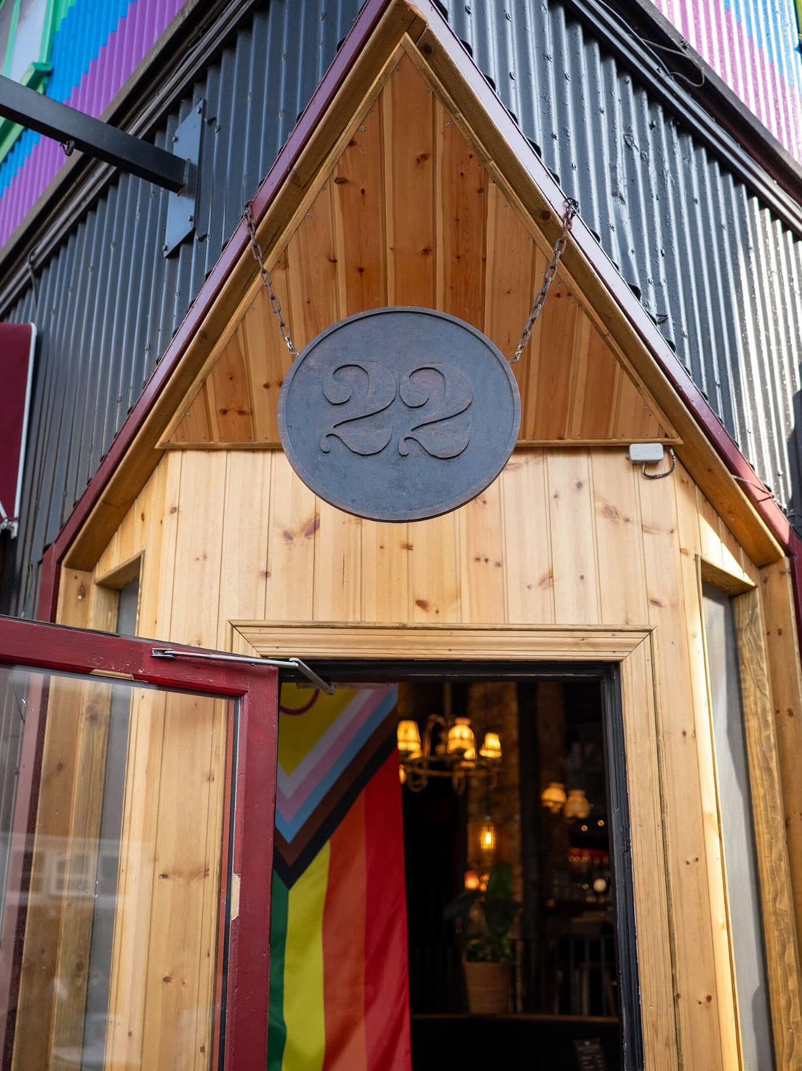 Outside view of 22 bar